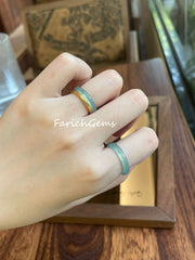 Natural Jadeite Ring 14-19mm (Inner Diameter)