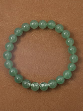 Aventurine Beaded Crystal Bracelet 8/10mm