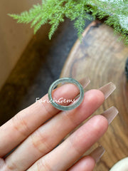 Natural Jadeite Ring 14-19mm (Inner Diameter)