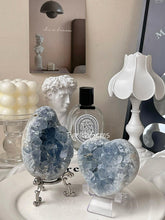 Natural Celestine Raw Stone, Blue Celestite Raw Stone