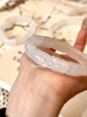 White Phantom Quartz Beaded Crystal Bracelet 10mm+