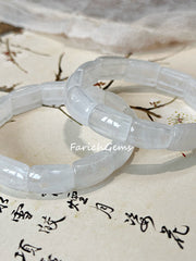 White Phantom Quartz Beaded Crystal Bracelet 10mm+